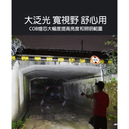 多功能充電應急燈手電筒鑰匙圈燈便攜式COB工作燈磁吸小手電筒-細節圖4