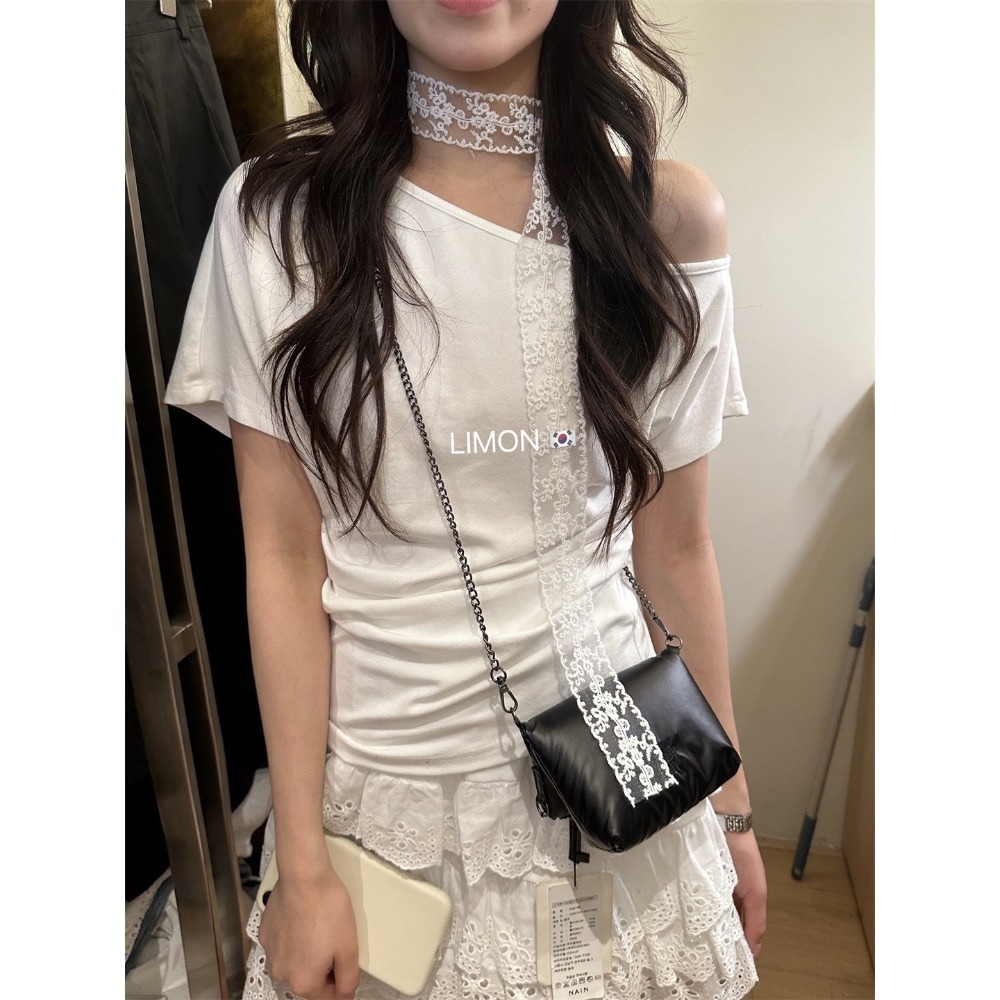 51014斜肩飄帶短踢-細節圖2