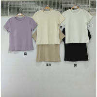 51007圓領萊卡短踢