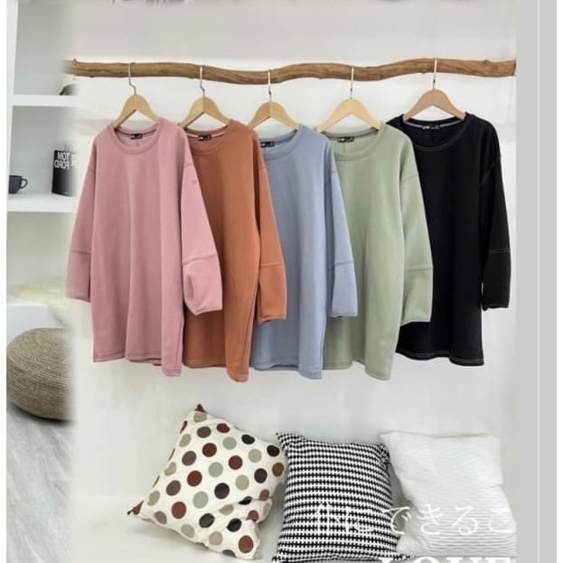 M Heart。韓製🇰🇷 袖車線長版上衣-細節圖10