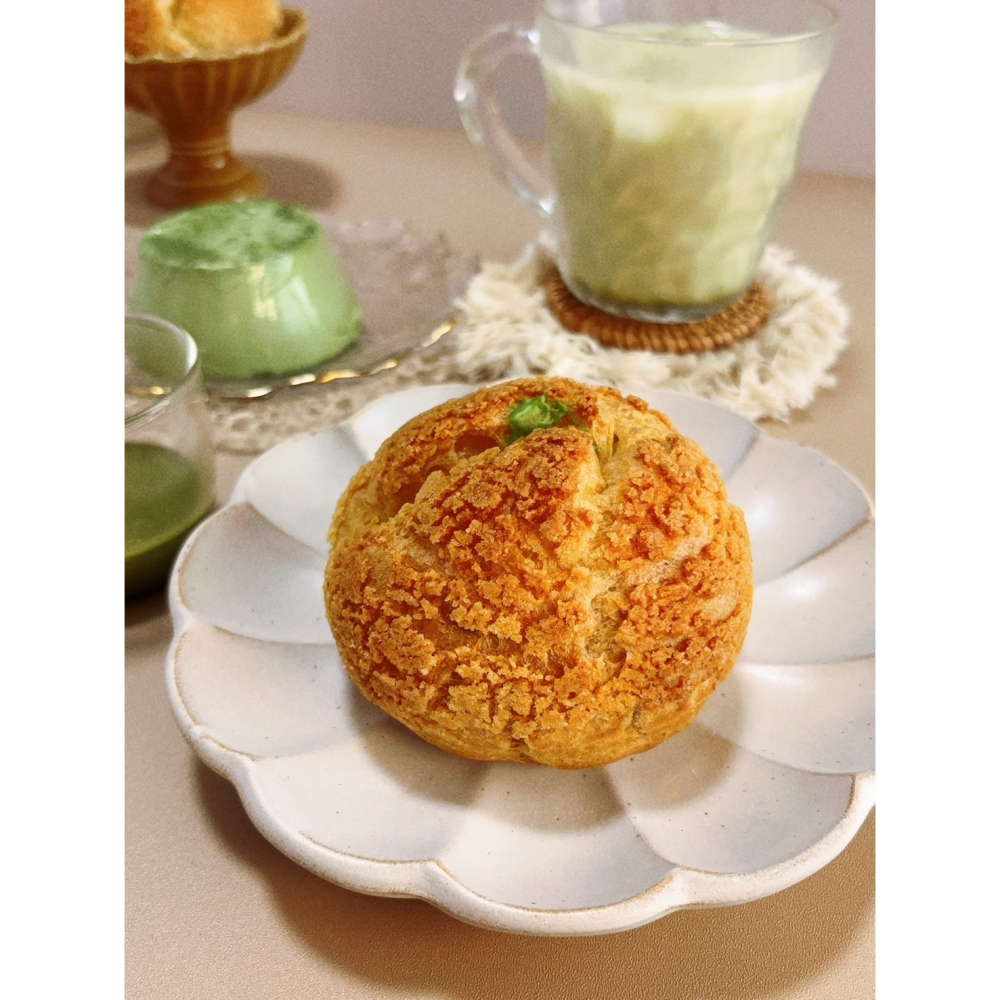 脆皮泡芙-厚抹茶（一盒6入）-細節圖2