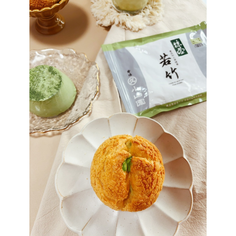 脆皮泡芙-厚抹茶（一盒6入）-細節圖3