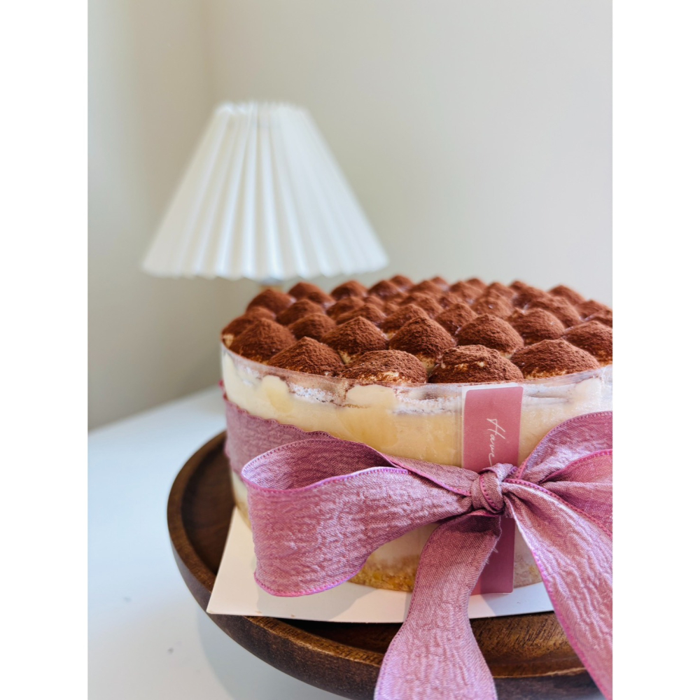 成熟的大人系甜點-提拉米蘇(6吋含酒)-細節圖2