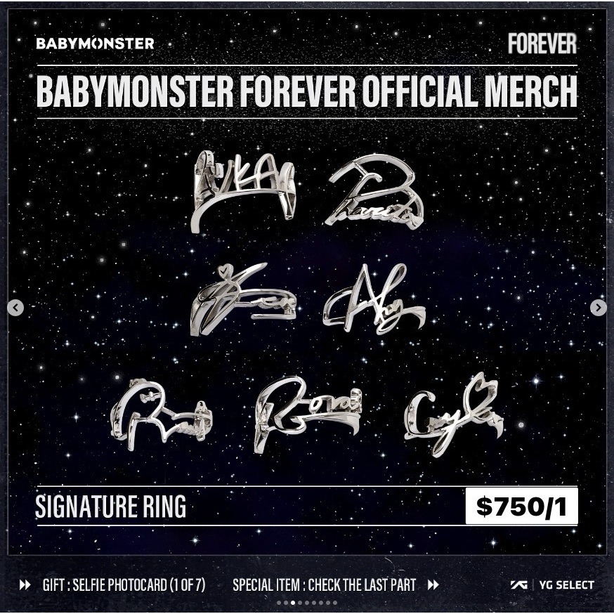 [FOREVER] BABYMONSTER OFFICIAL MERCH-規格圖1