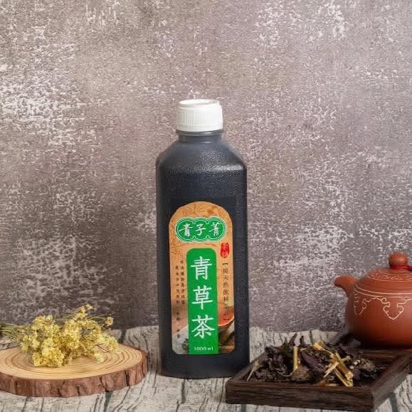 青子菁➪青草茶微糖口味足足1000cc 大容量一瓶只要80元-細節圖4