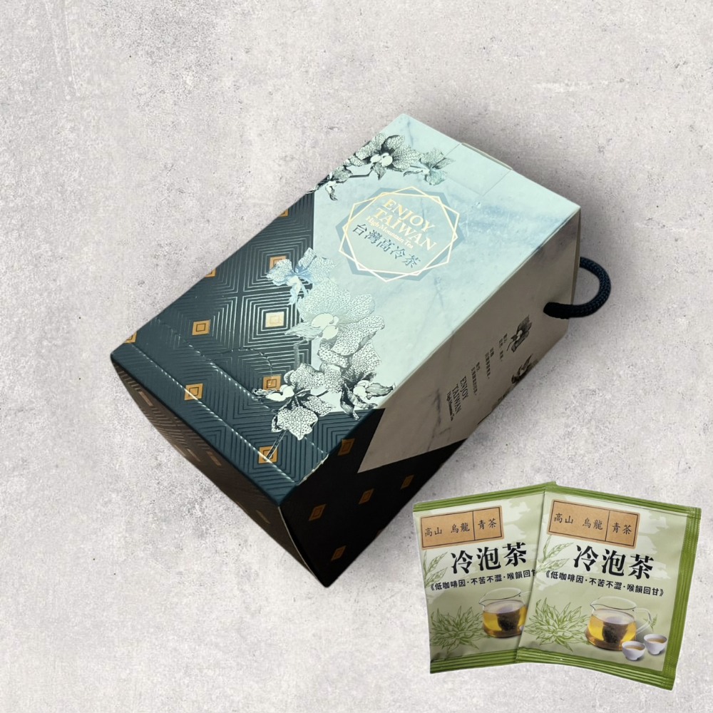 【甄優茶】梨山高冷烏龍原葉冷泡茶公益盒-細節圖2