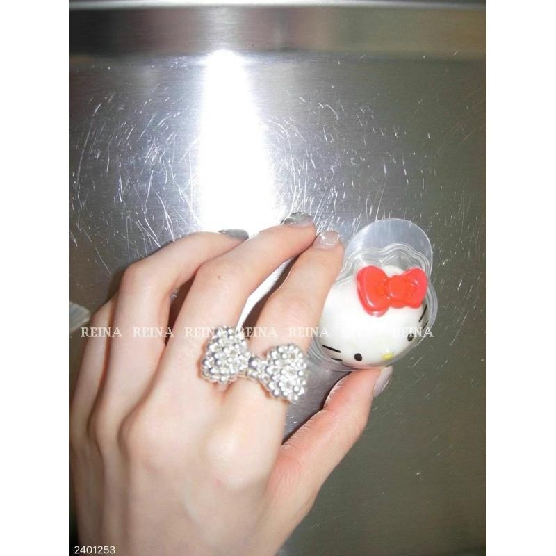 𝗥𝗼𝗼𝗺𝗶𝗲正韓代購🇰🇷 Reina 藏在蝴蝶結裡的寶藏珍珠戒指＃現貨+預購-細節圖9