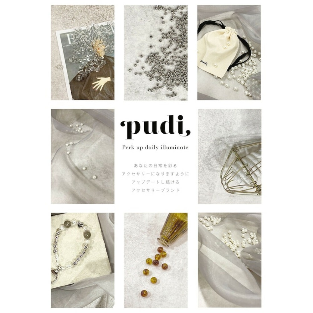 ♥微小市集∞♥現貨/日本進口高質感PUDI手工串珠手機繩/媽媽必備/掛繩/長鏈（PUD030）-細節圖4