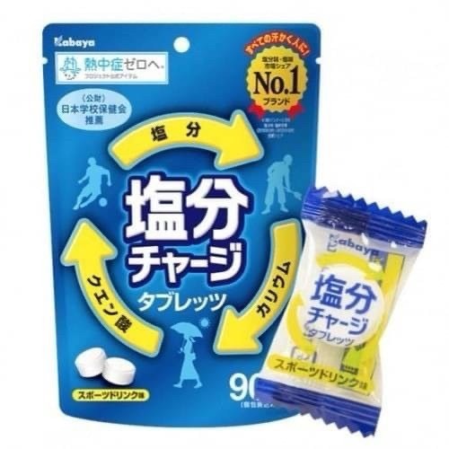 ♥微小市集∞♥現貨/預購 日本Kabaya 卡巴 塩分補給糖 鹽分補充錠 鹽糖 塩錠 運動補給糖-規格圖4