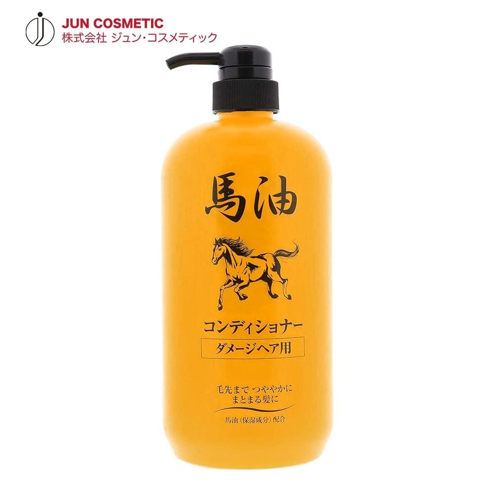 日本 東京純藥 JUN KEMIFA 馬油 洗髮精 潤髮乳 1000ml 滋潤-細節圖3