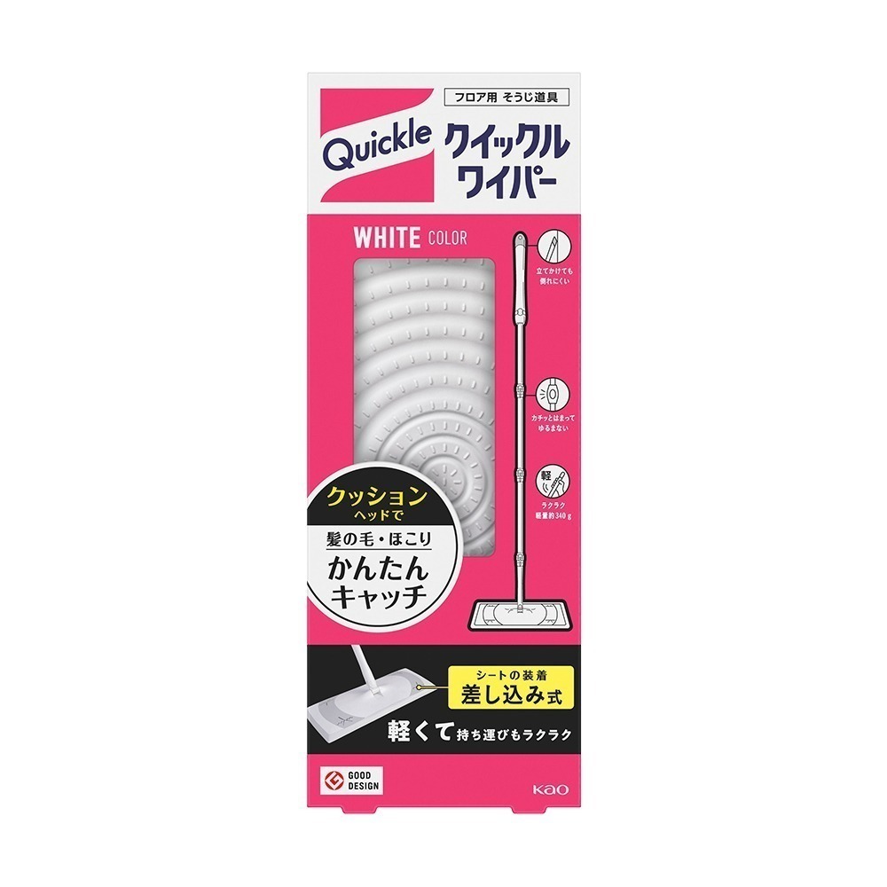日本 Kao 花王 Quickle 除塵地板拖 本體/補充 乾式補充紙20枚 多款任選-規格圖9