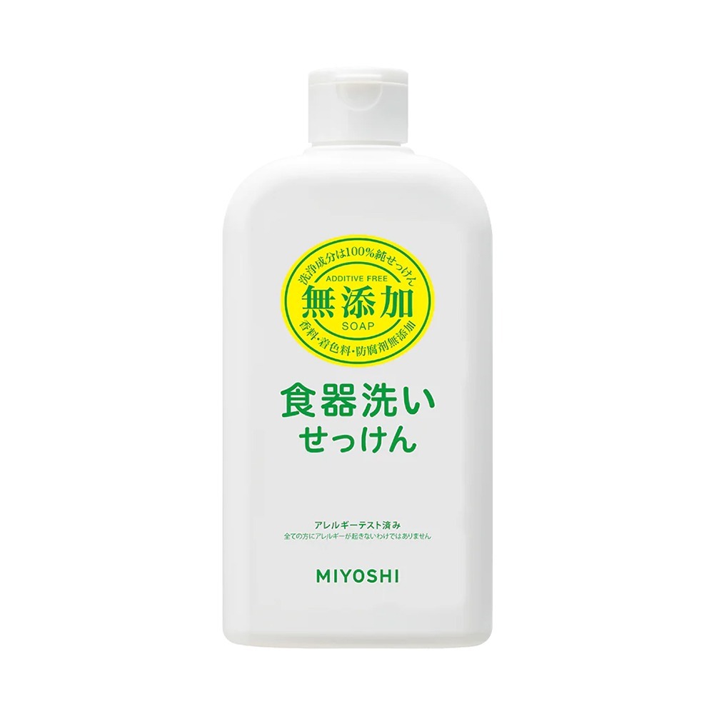 日本 MiYOSHi 無添加 餐具洗潔精 洗碗精 370ml-規格圖7