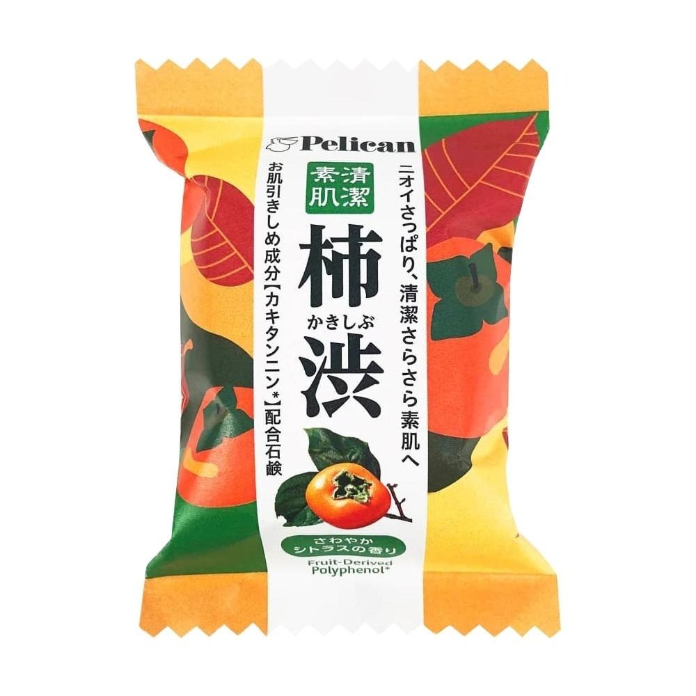 日本熱銷 Pelican 沛麗康 家庭潤肌香皂組 80gX2入 柿澀 橄欖 馬油 蜂蜜 多款可選-細節圖7