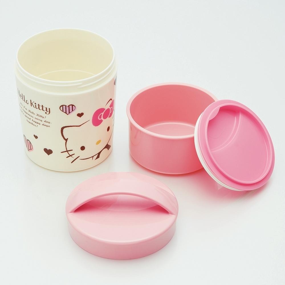 日本 SKATER 兒童 多層 雙層/三層 便當盒 KITTY 多款任選 350ml起-細節圖3