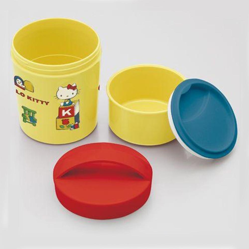 日本 SKATER 兒童 多層 雙層/三層 便當盒 KITTY 多款任選 350ml起-細節圖8