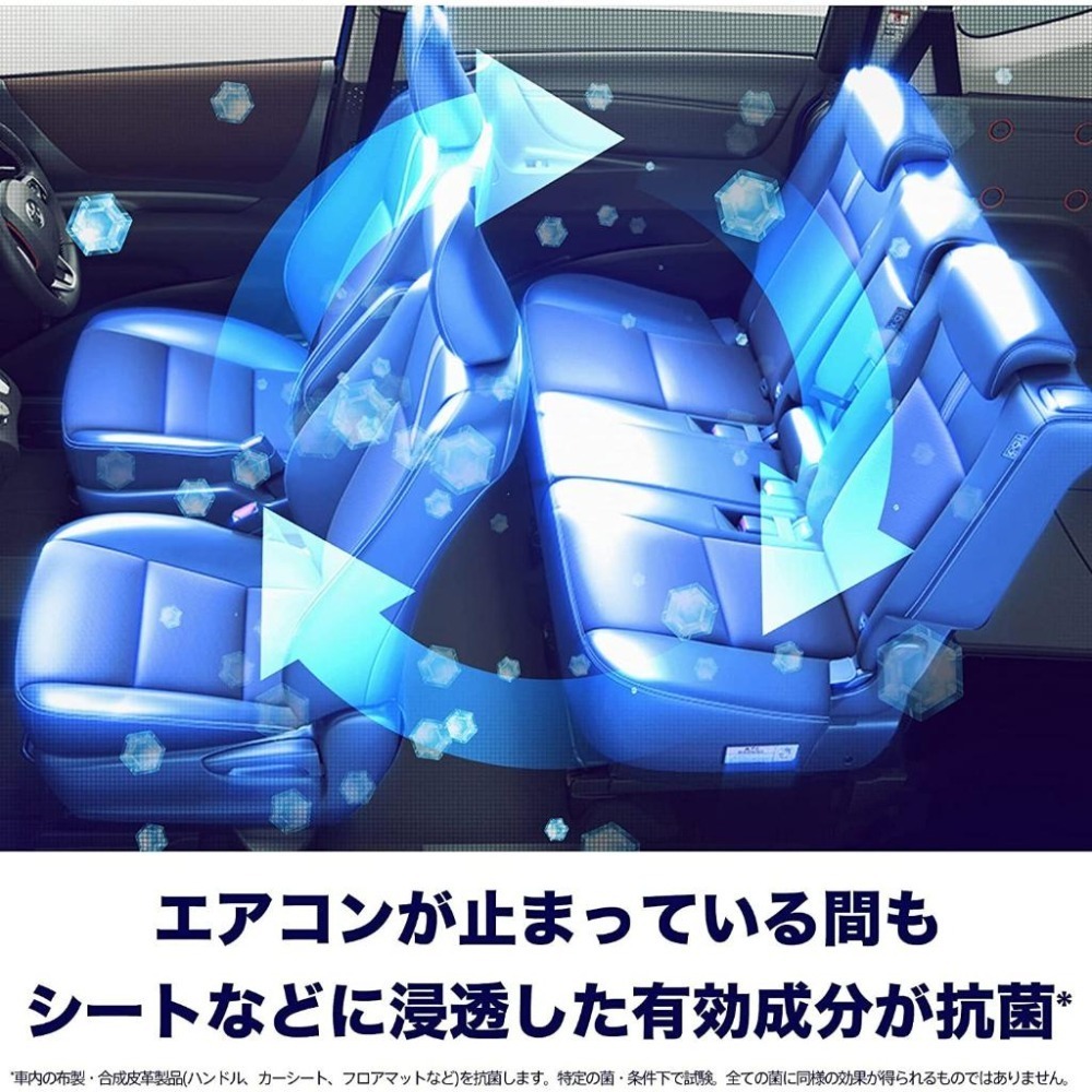 日本原裝 P&G  Febreze  車用夾式 W抗菌+消臭 除臭 芳香 2入組-細節圖5