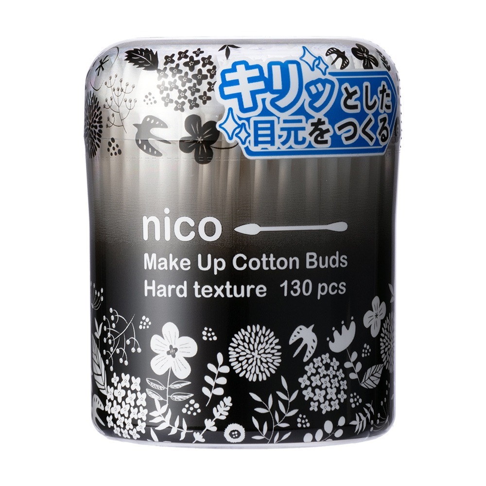 日本 SANYO 山洋 nico化妝專用棉花棒 棉花棒 Soft白 Hard黑 兩款可選-規格圖10