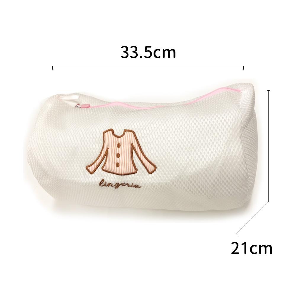 台灣現貨 雙層洗衣袋 雙層網孔 洗衣袋 隨機色 1入-細節圖3