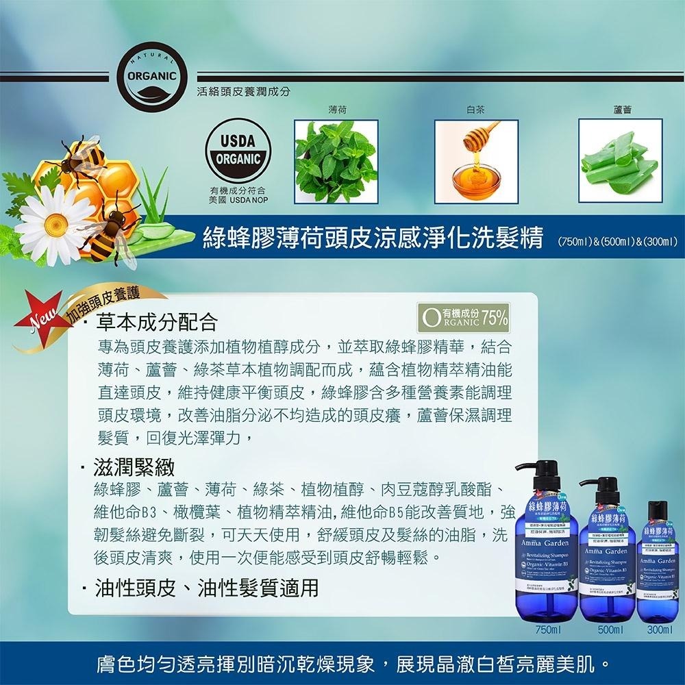 艾瑪花園 Amma garden 植物系列洗髮精  沐浴精 液態皂 護髮精華油 多款任選-細節圖6