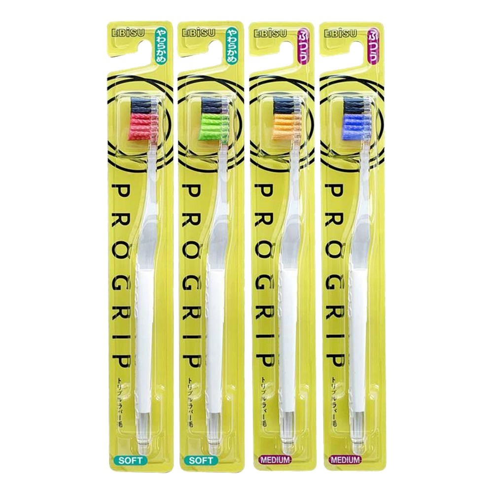 EBiSU 專業螺旋 纖細毛 亮潔 去漬 牙刷 軟毛 隨機色-規格圖8