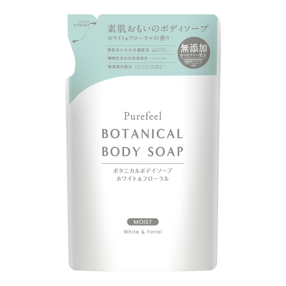 日本 DAIICHI 第一石鹼 純感 植物性沐浴乳 450ml 無添加 花香 多款任選-規格圖4