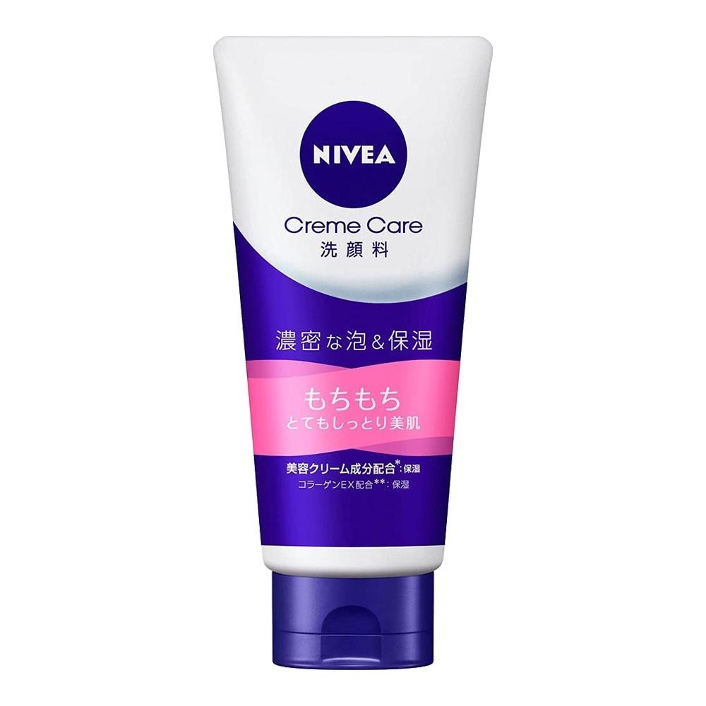 日本原裝 NIVEA 妮維雅 濃密泡沫 溫和 洗面乳 保濕 滋潤 透亮 130g-細節圖5