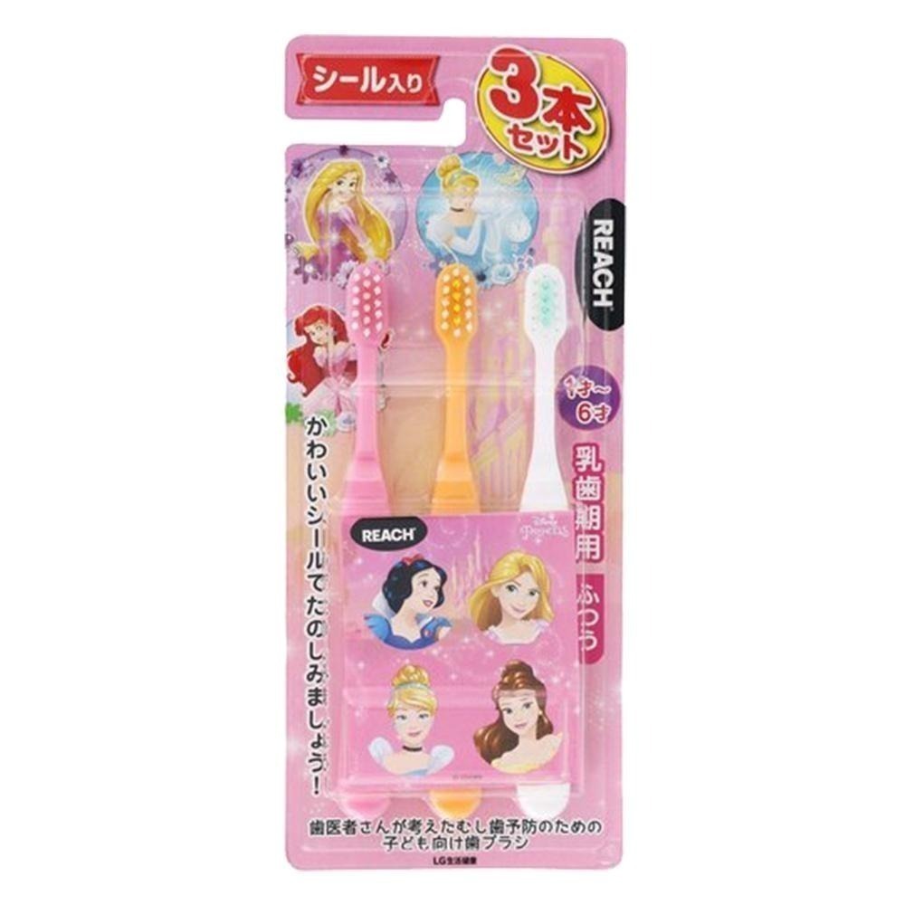 韓國製 REACH 麗奇 皮卡丘 迪士尼 公主 冰雪 防蛀牙 兒童牙膏 兒童牙刷 多款任選-細節圖2