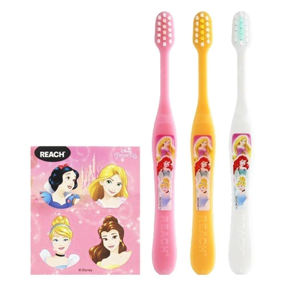 韓國製 REACH 麗奇 皮卡丘 迪士尼 公主 冰雪 防蛀牙 兒童牙膏 兒童牙刷 多款任選-細節圖3