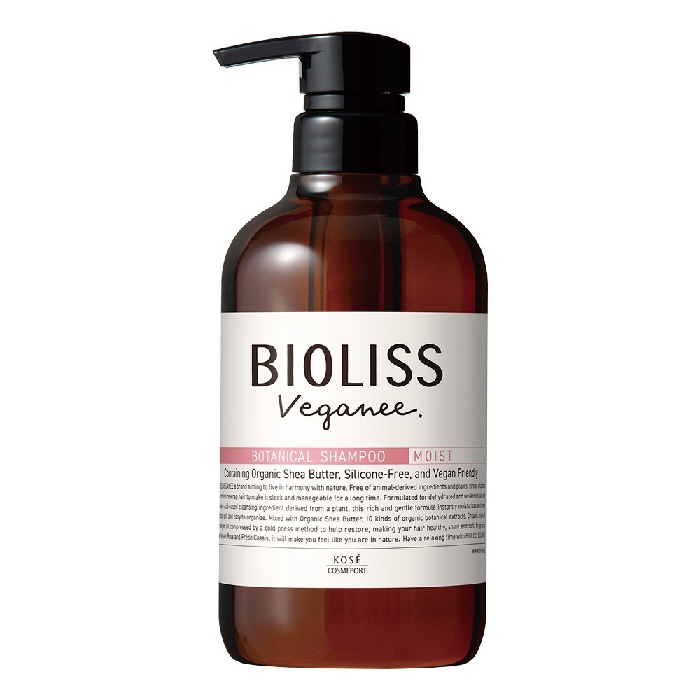 日本 KOSE 高絲 BIOLISS 苾歐莉絲 植萃 乳油木洗髮精 480ml 潤髮乳 護髮霜 純素友善配方-規格圖7