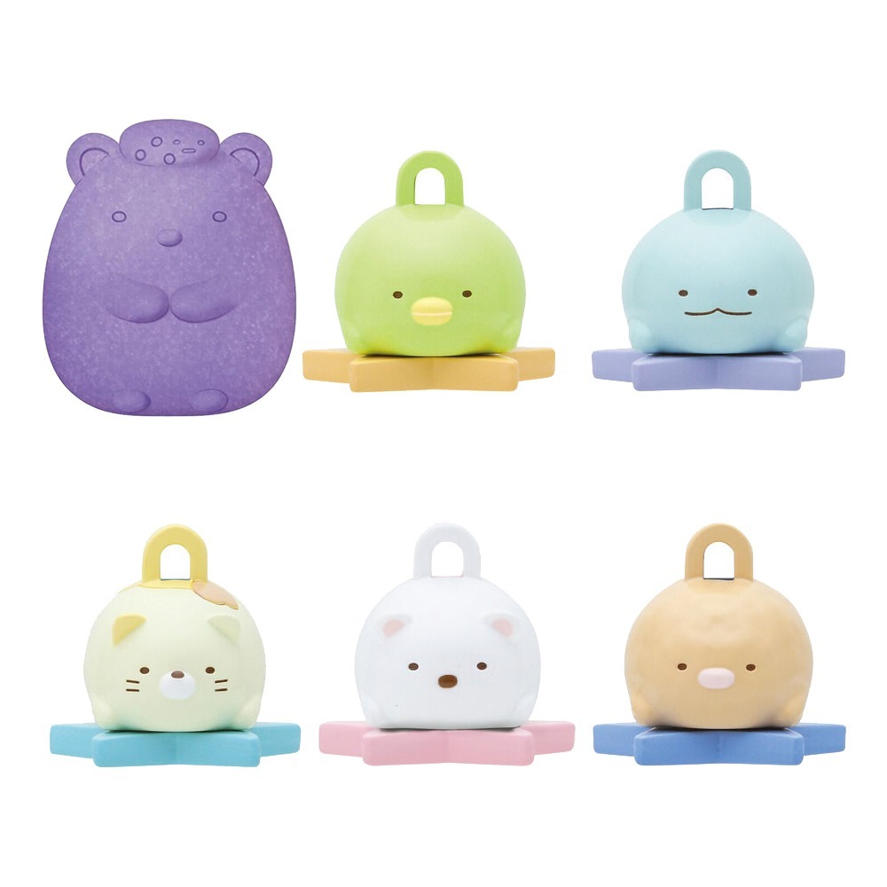 日本 BANDAI 萬代 BT21 角落生物 鬼滅之刃 寶可夢 伊布 迪士尼公主 入浴球 內附造型玩具 多款可選-規格圖8