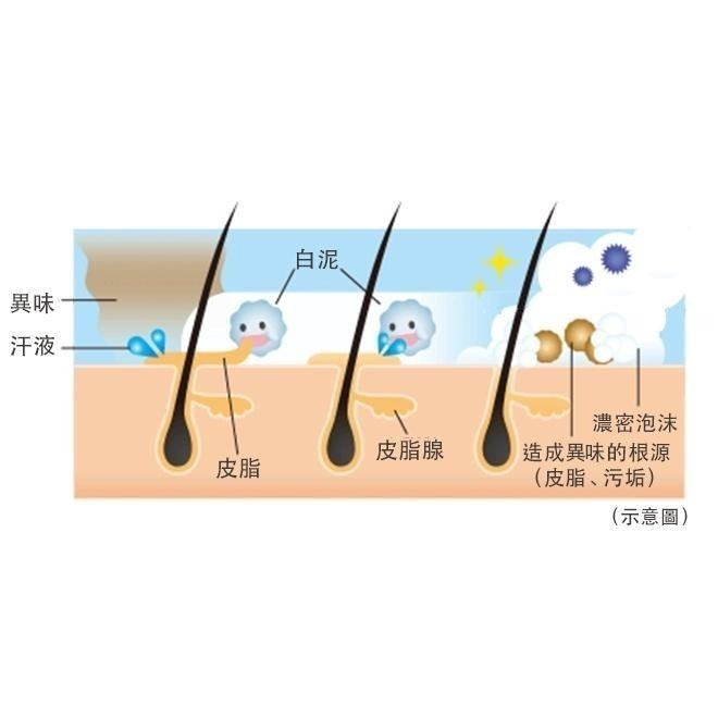 日本 樂敦 ROHTO DEOCO 白泥淨味護理系列 沐浴乳 洗髮乳 350ml 再現少女體香-細節圖9