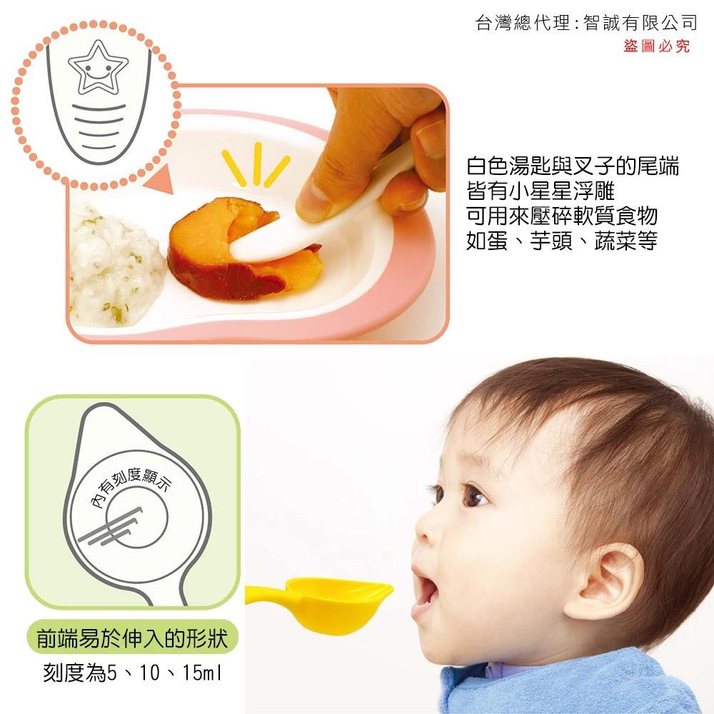 日本 EDISON mama 嬰幼兒 副食品專用 餐具組(5支入／5個月以上) 副食品餐具-細節圖5