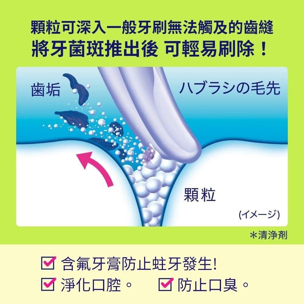 日本 Kao 花王 Poural 牙膏 口腔清潔 可伶可俐 顆粒牙膏 三效預防(蛀牙,口臭,齒肉炎) 多款任選-細節圖3