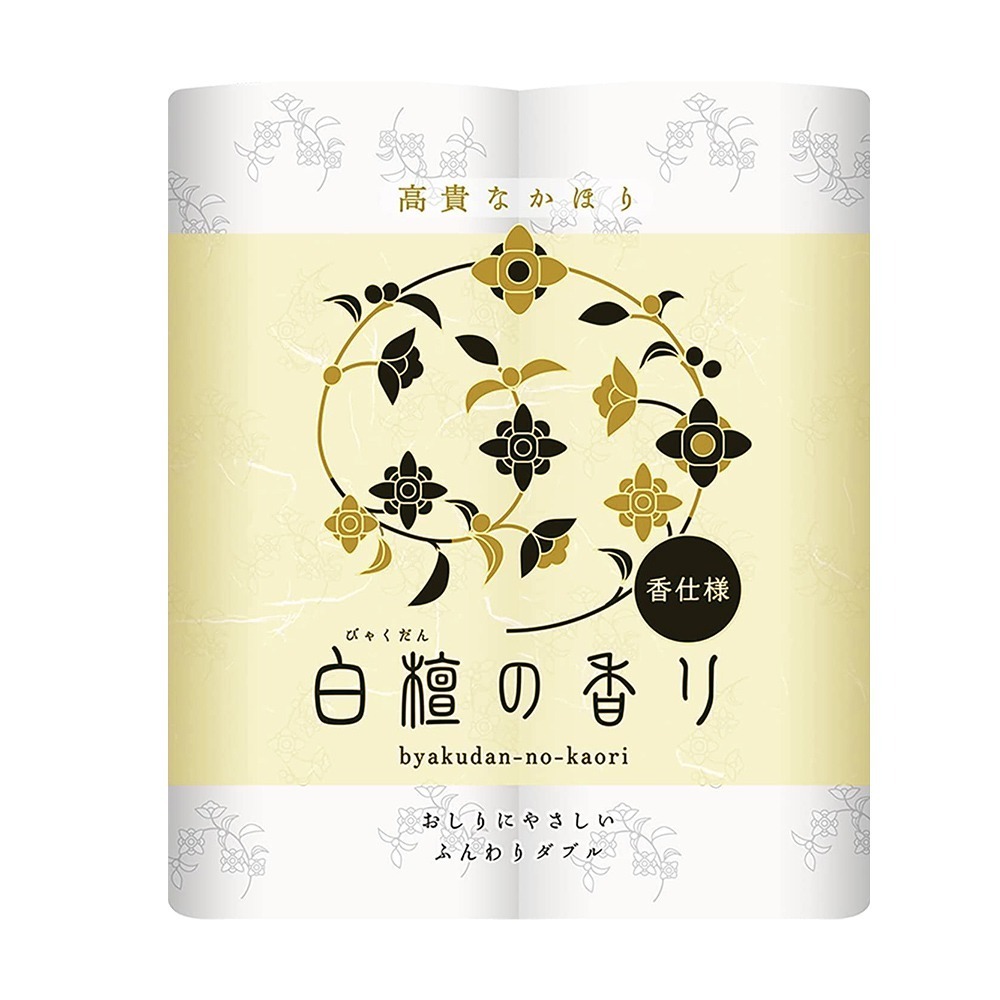 日本 四國特紙 草本花園 滾筒衛生紙-花香／檀香／薰衣草 (30m/4入)-規格圖7