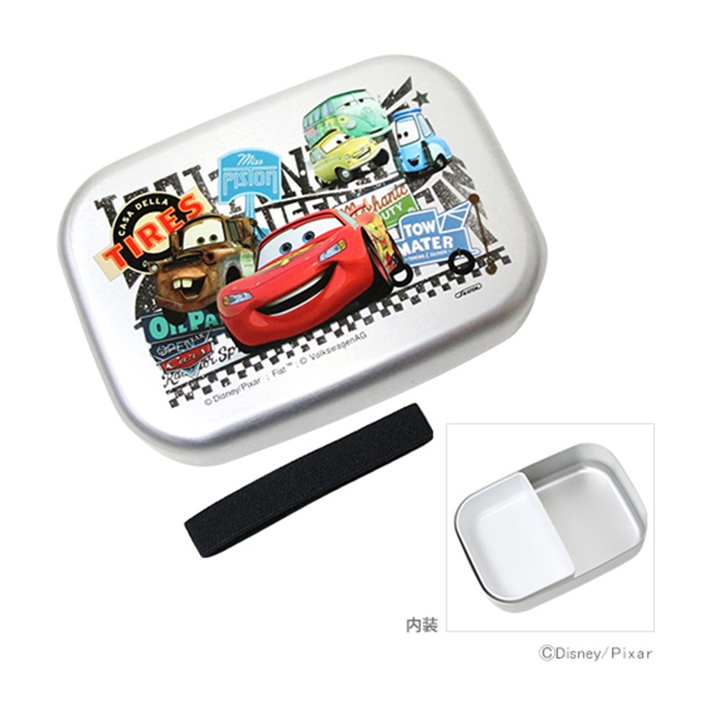 日本 SKATER  兒童 迪士尼 卡通 雙扣 方型 便當盒 多款任選 360ml起-規格圖9