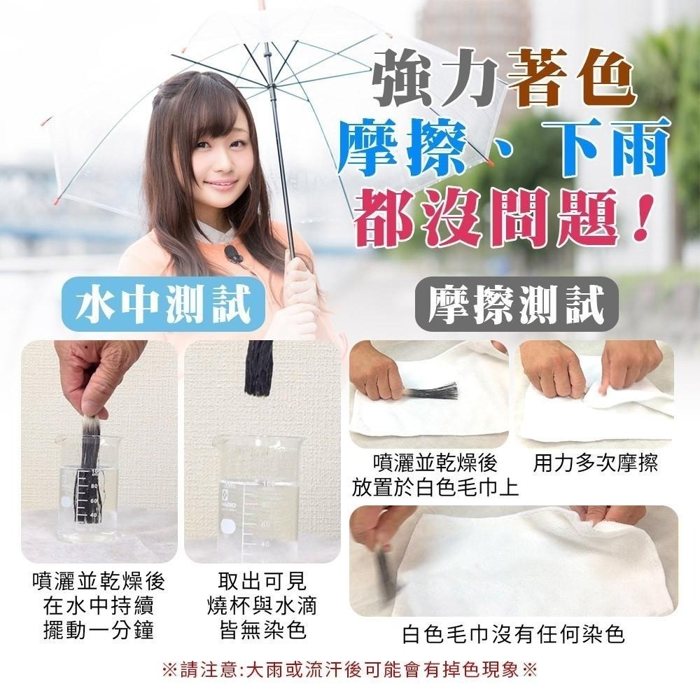 日本 Amorous 黑彩 髮表噴霧染 經典盒裝 135ml 代理商公司貨-細節圖4