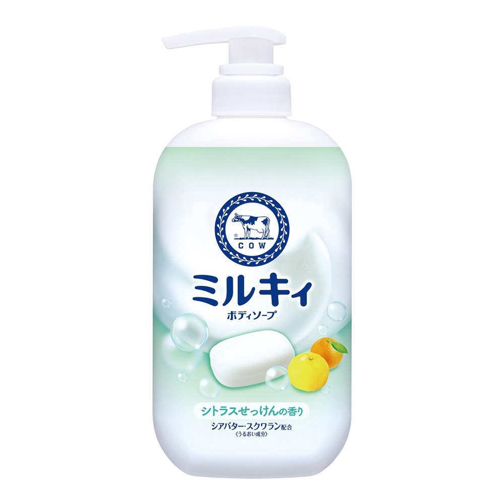 日本 牛乳石鹼 COW 保濕 牛奶潤膚 滋潤沐浴乳 500ml-規格圖7