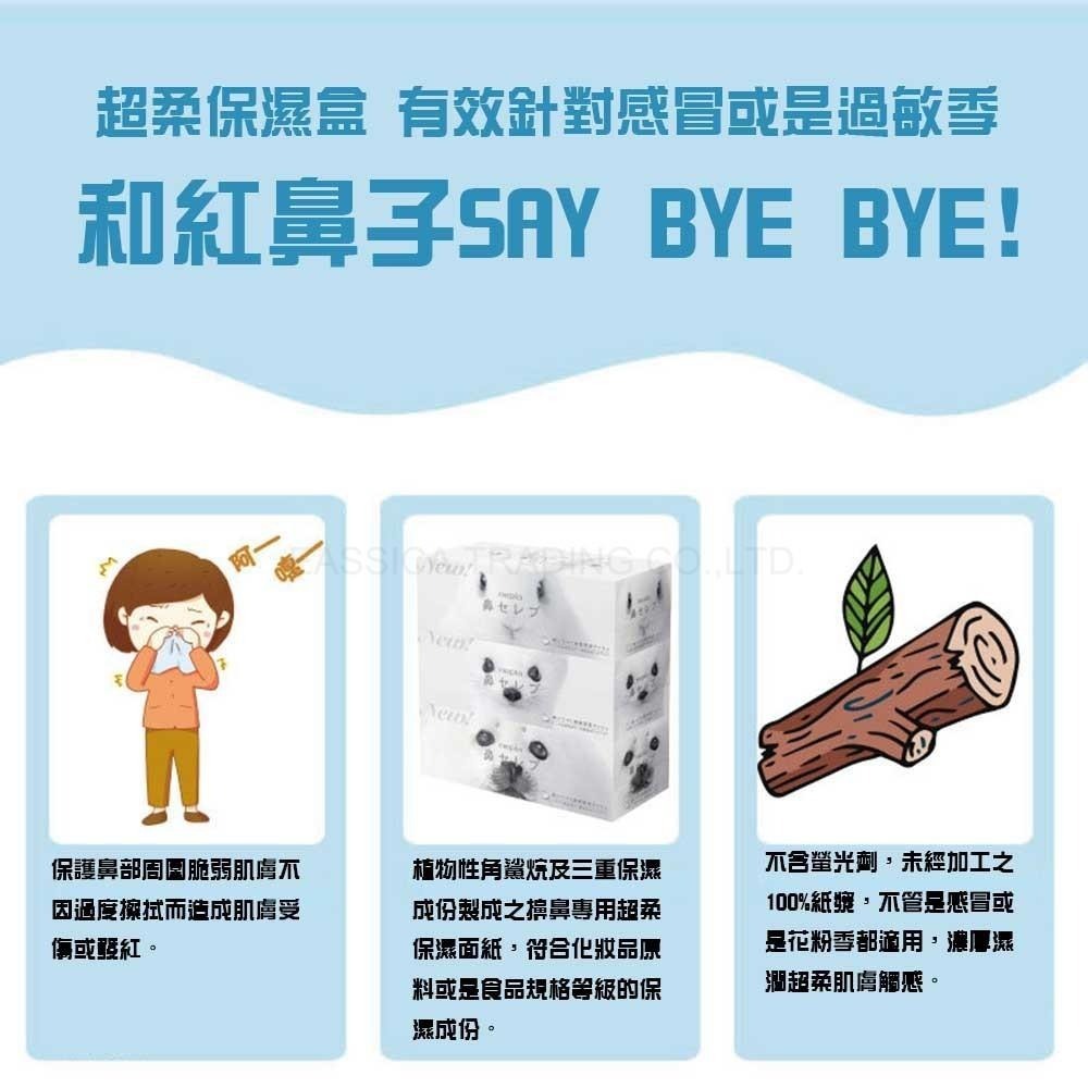 日本原裝 Nepia 鼻部超柔 保濕盒裝面紙 200抽 單盒-細節圖4