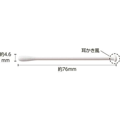 日本 SANYO 山洋 360度 耳扒 紙軸 棉花棒 100支入盒裝 /  20支入袋裝-細節圖4