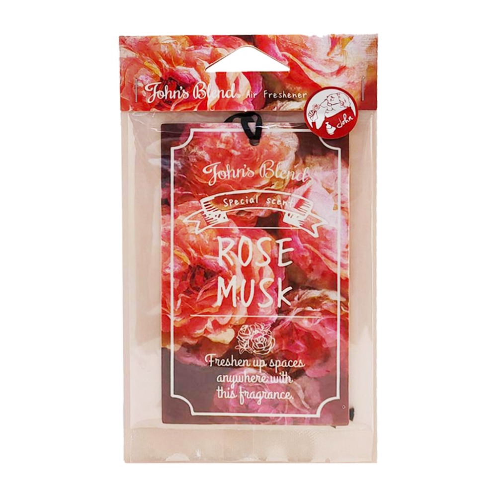 日本熱銷 John＇s Blend 玫瑰麝香 室內 香氛膏 香片 香氛袋 護手霜 多款任選-規格圖7