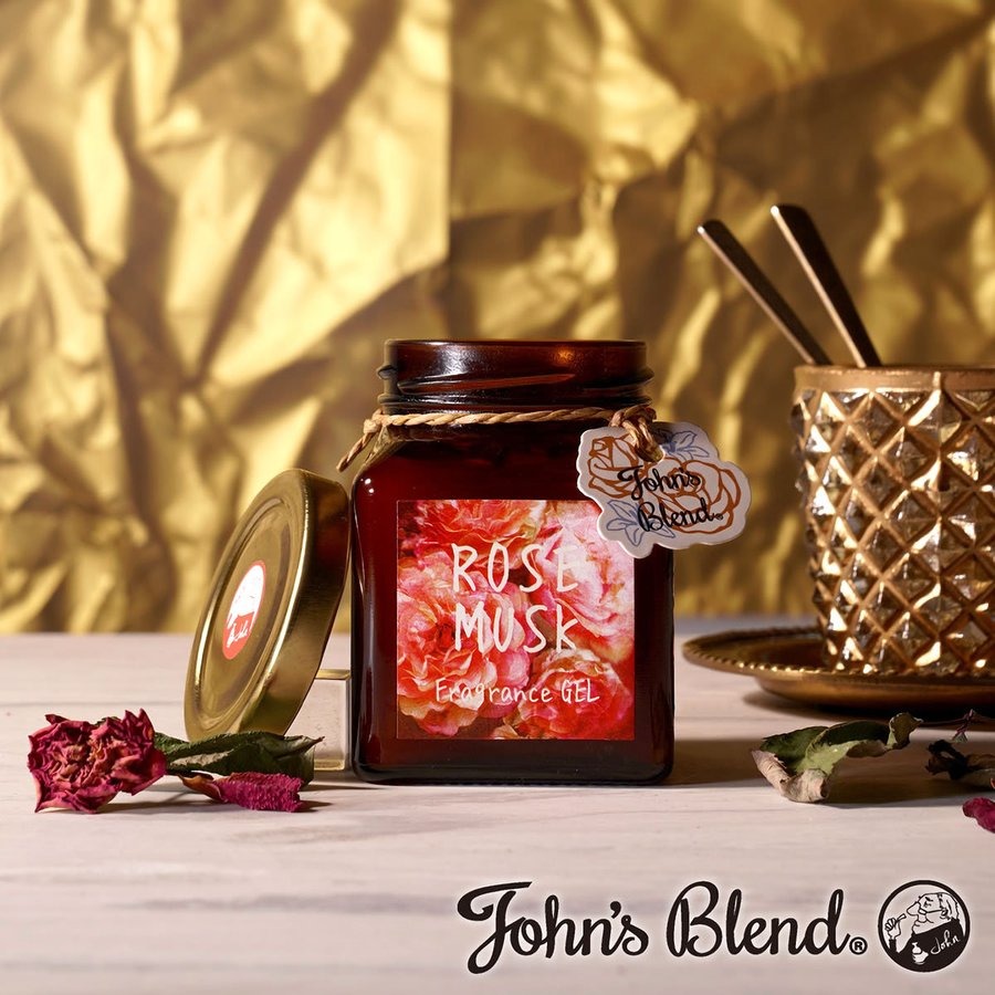 日本熱銷 John＇s Blend 玫瑰麝香 室內 香氛膏 香片 香氛袋 護手霜 多款任選-規格圖7