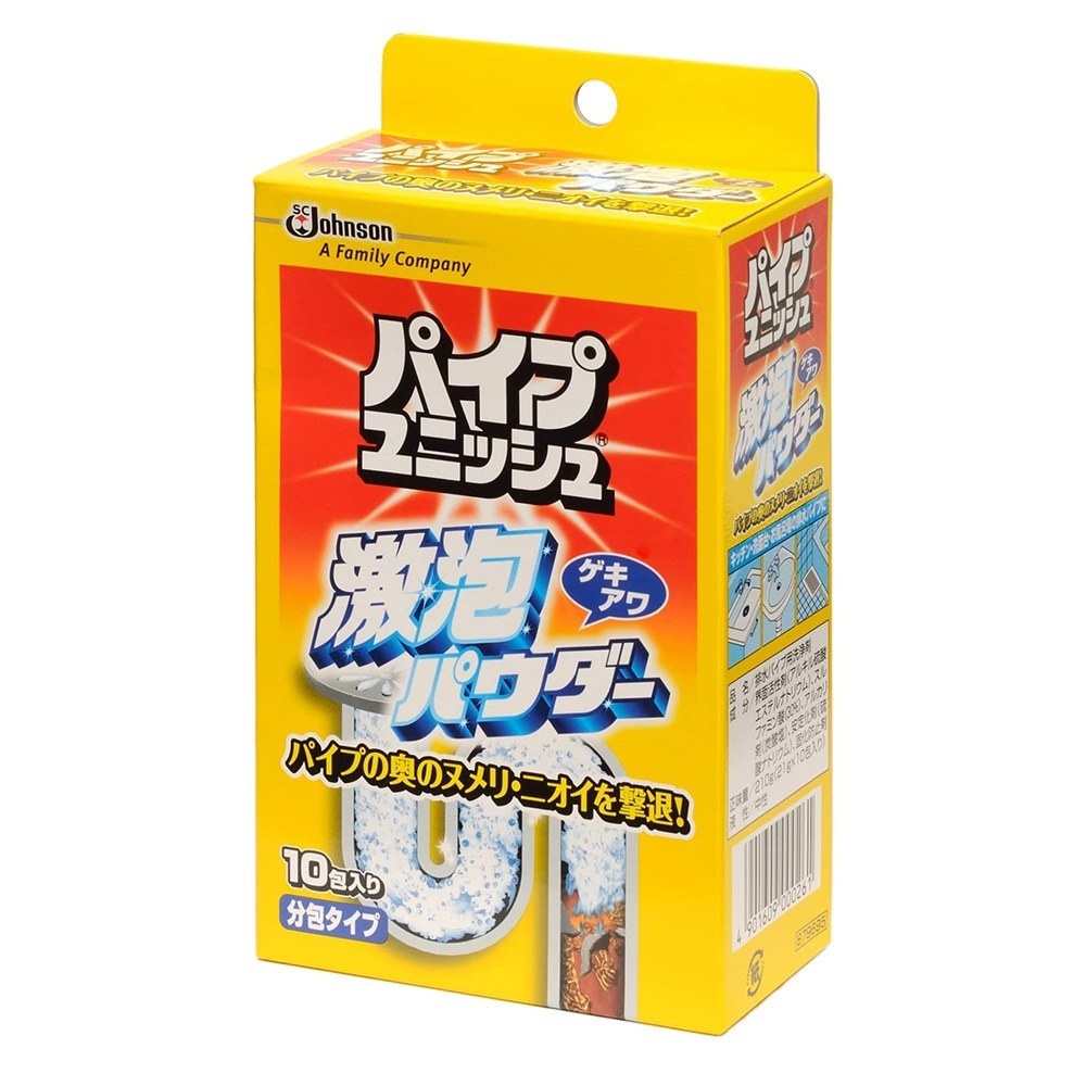 日本 喬山 Johnson 激泡 排水管清潔粉 廚房 排水口 除菌消臭 排水管 清潔粉-規格圖6