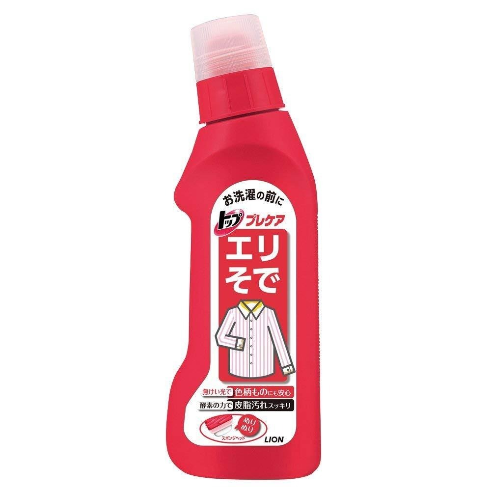 日本 LION 獅王 領口 袖口 專用 重點去污 清潔劑 250ml-細節圖2