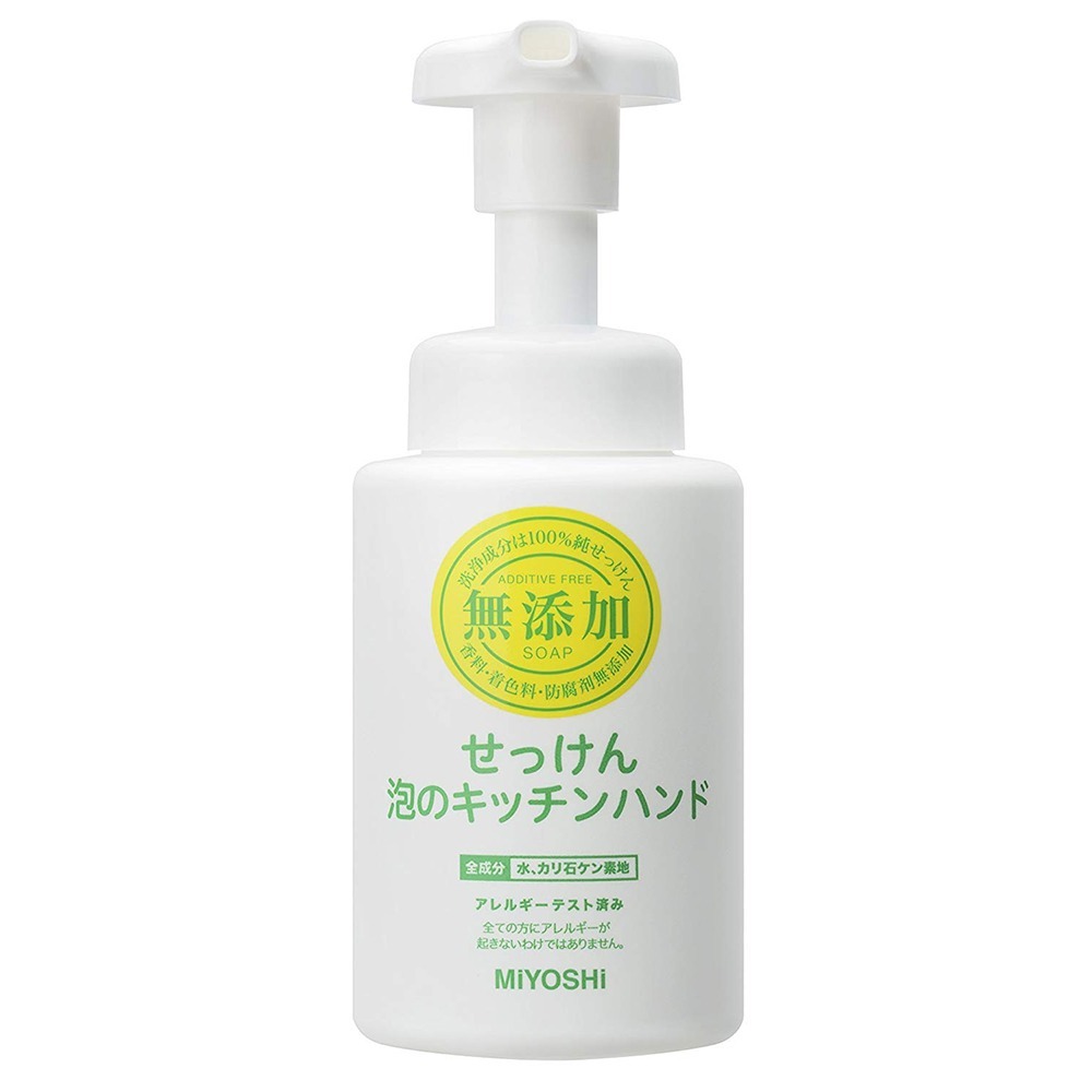 日本 MiYOSHi 無添加 泡沫 家事後 洗手乳 250ml-規格圖9