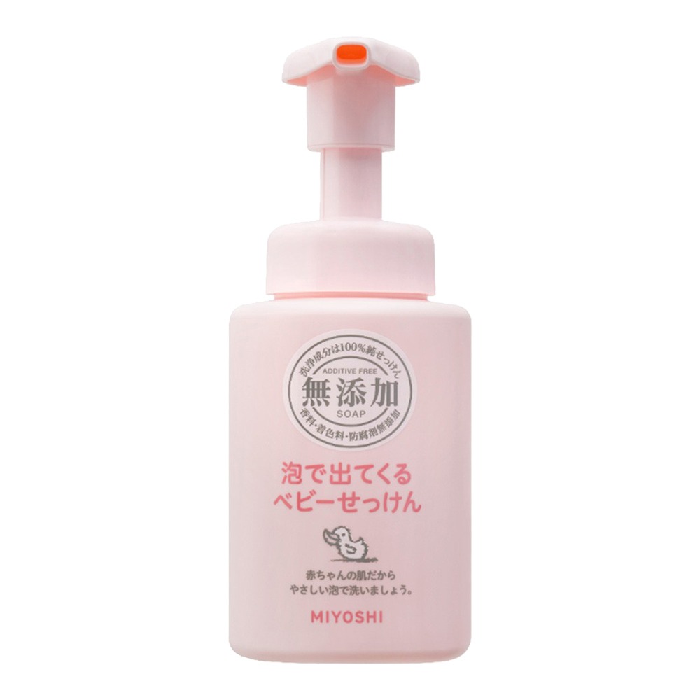 日本 MiYOSHi 無添加 嬰幼兒 泡沫沐浴乳 本體250ml / 補充220ml-規格圖9