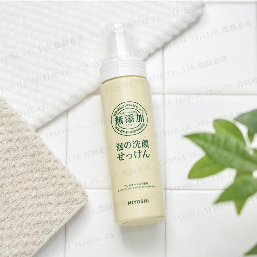 日本 MiYOSHi 無添加 泡沫洗顏乳 200ml-細節圖4