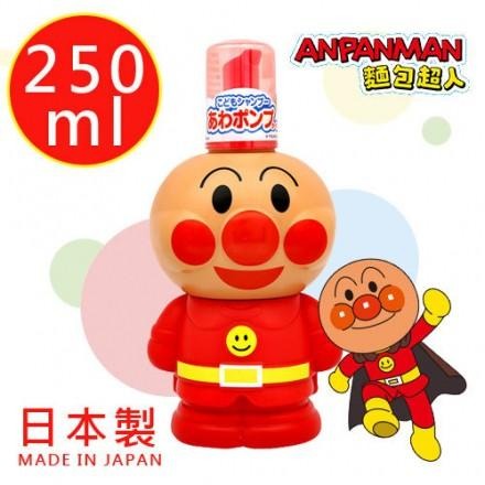 日本 BANDAI 萬代 嬰幼兒 3D立體造型瓶身 洗髮精 (麵包超人) 250ml-細節圖2