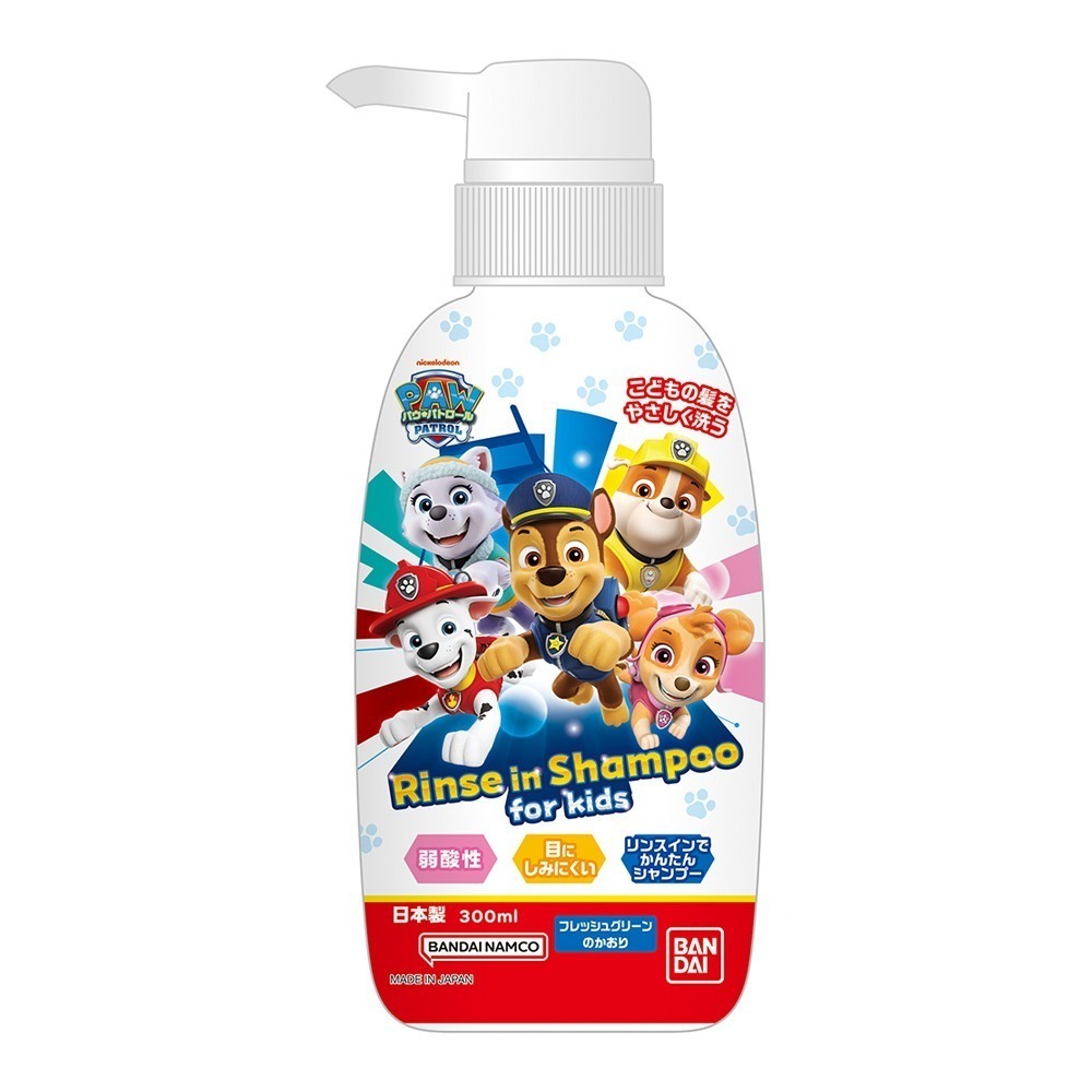 日本 BANDAI 萬代 兒童洗髮精 三合一沐浴乳 迪士尼 角落生物 洗髮 多款任選 300ml-規格圖3