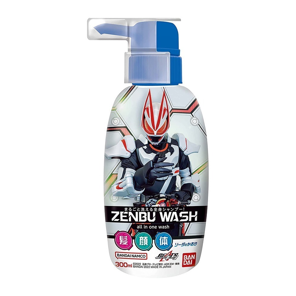 日本 BANDAI 萬代 兒童洗髮精 三合一沐浴乳 迪士尼 角落生物 洗髮 多款任選 300ml-規格圖3