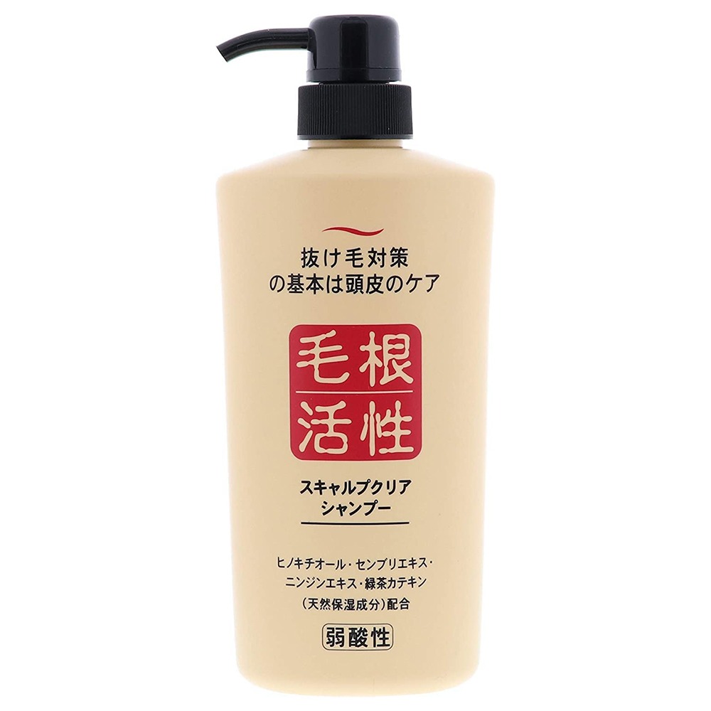 日本 JUNYAKU 東京純藥 馬油 毛根活性健康頭皮洗髮精 550ml-規格圖9